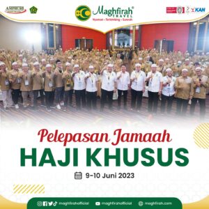 289 Jamaah Haji Khusus Maghfirah Travel Berangkat ke Tanah Suci