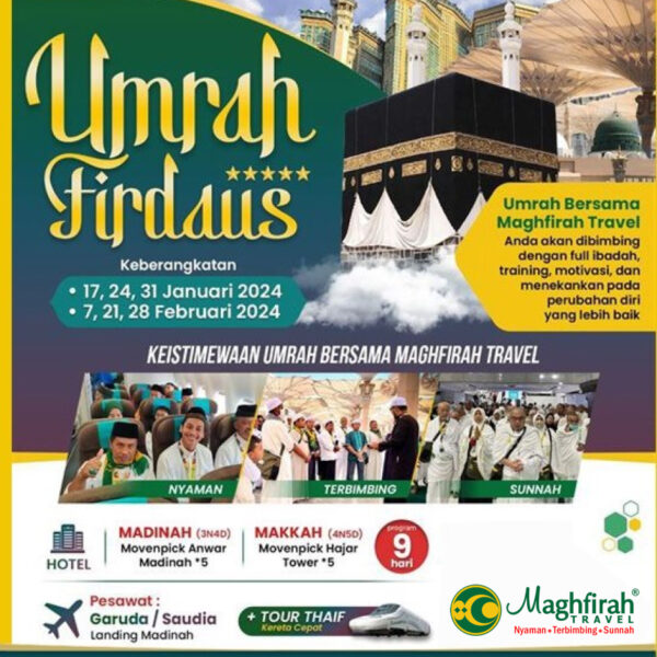 Umroh Firdaus Plus Thaif dan Kereta Cepat