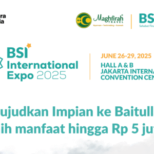 Maghfirah Travel Siap Ramaikan BSI International Expo 2025 di JCC