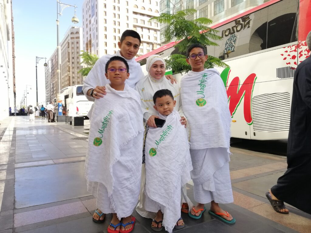 umrah membawa anak